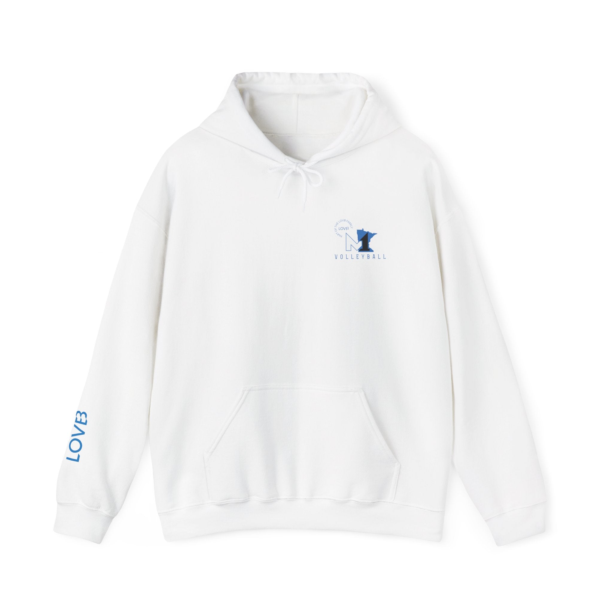M1 LOVB Hoodie White