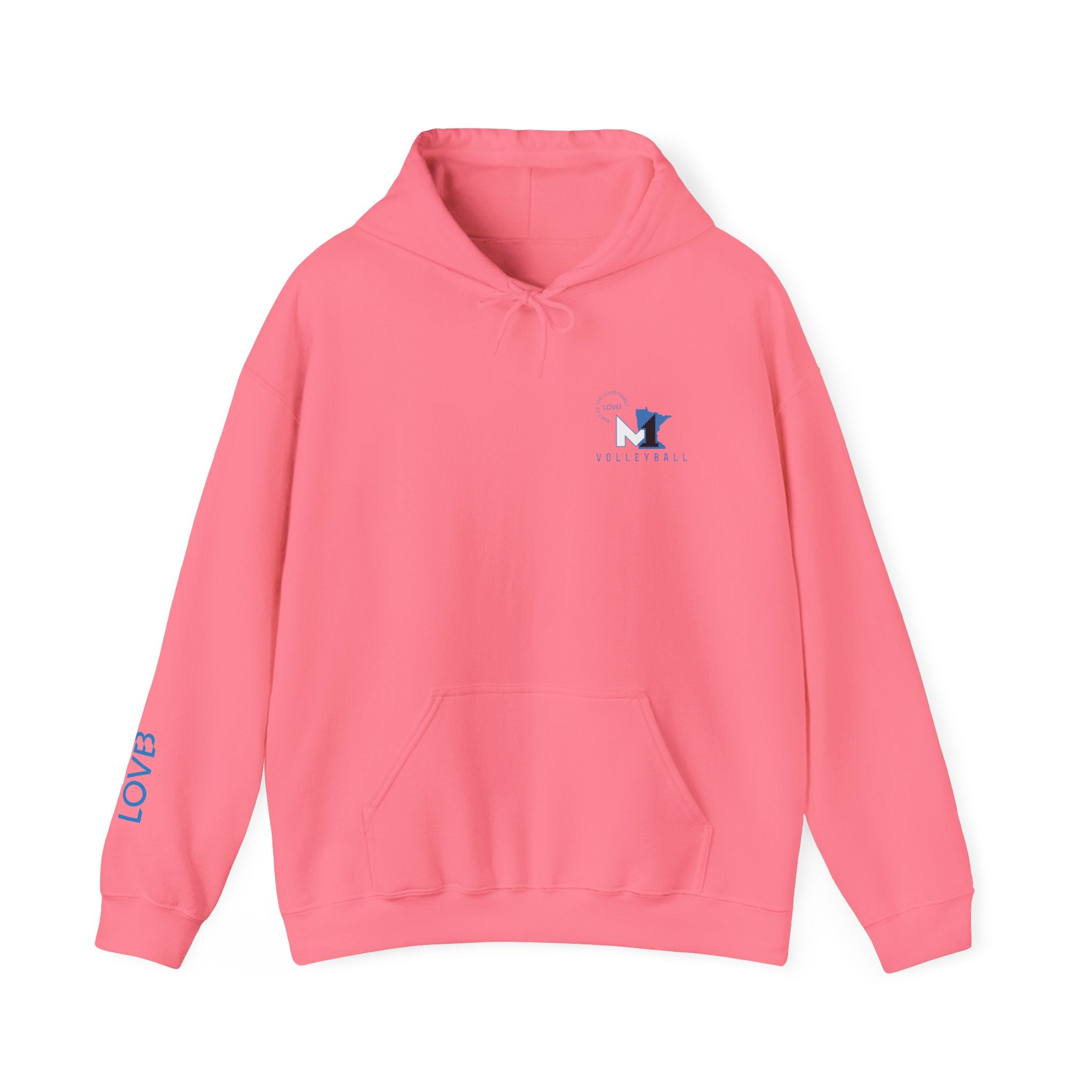 M1 LOVB Hoodie Safety Pink