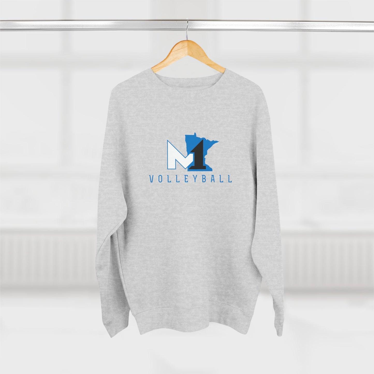 Classic M1 Volleyball Unisex Crewneck Sweatshirt