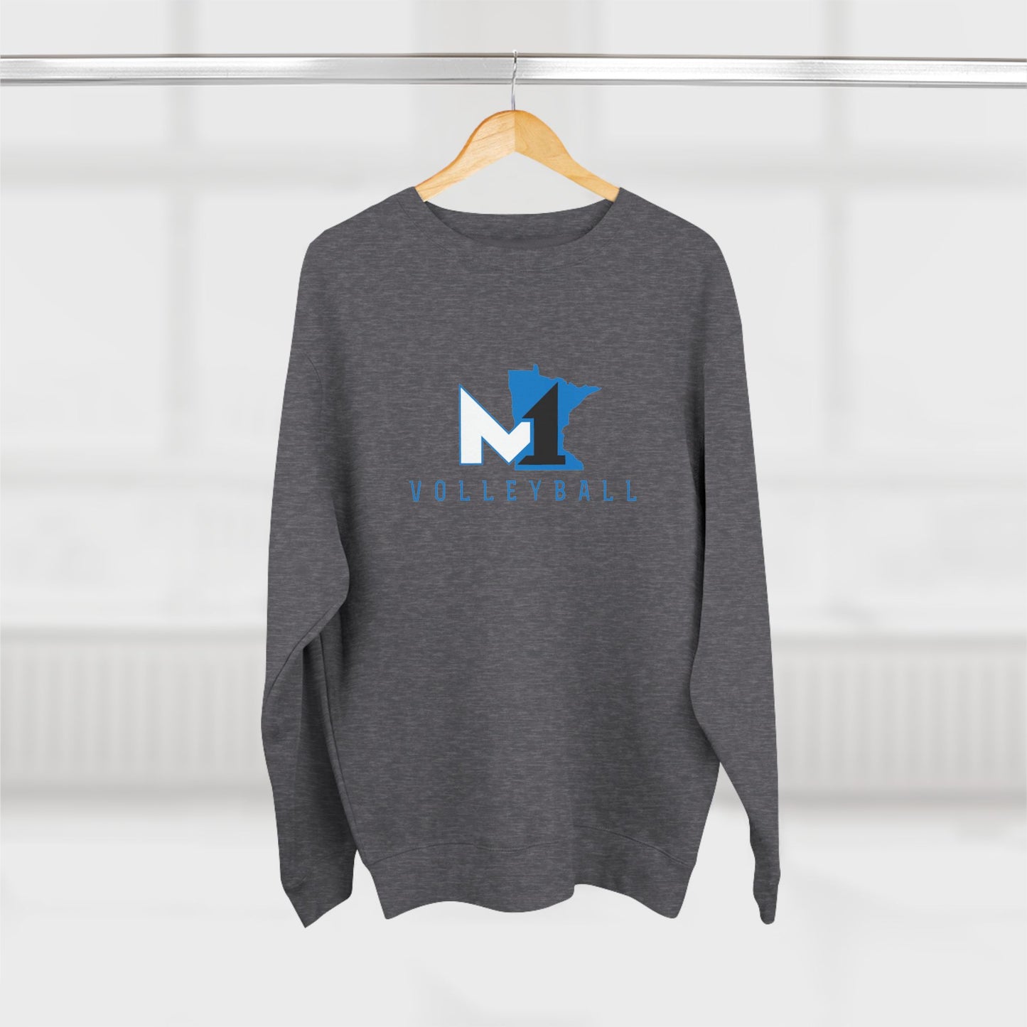 Classic M1 Volleyball Unisex Crewneck Sweatshirt